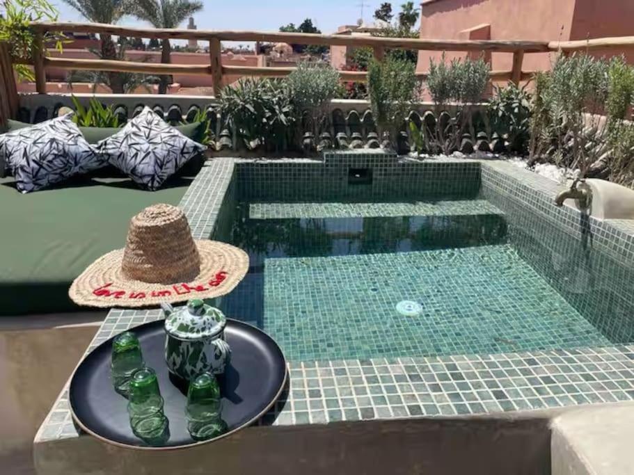 Riad Ptit Kech, Bassin Terrasse - Petits Dejeuners Marrakesh Extérieur photo