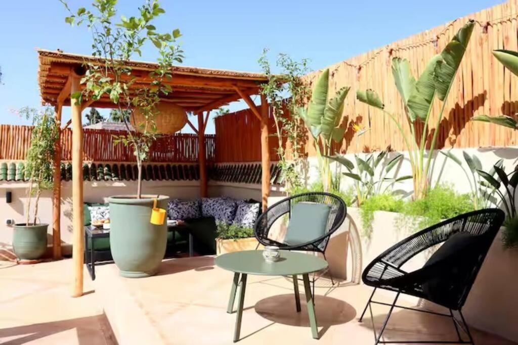 Riad Ptit Kech, Bassin Terrasse - Petits Dejeuners Marrakesh Extérieur photo