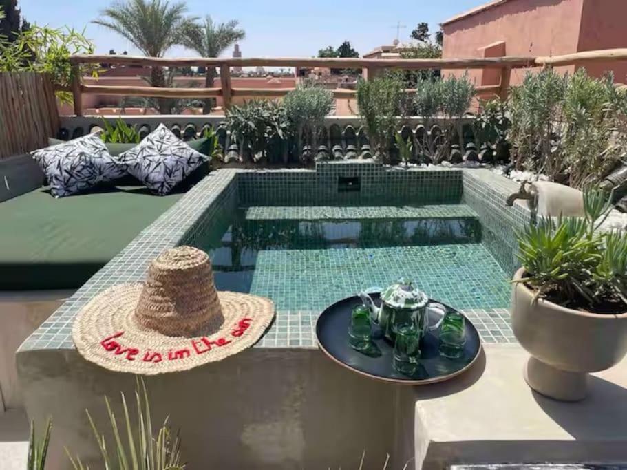 Riad Ptit Kech, Bassin Terrasse - Petits Dejeuners Marrakesh Extérieur photo